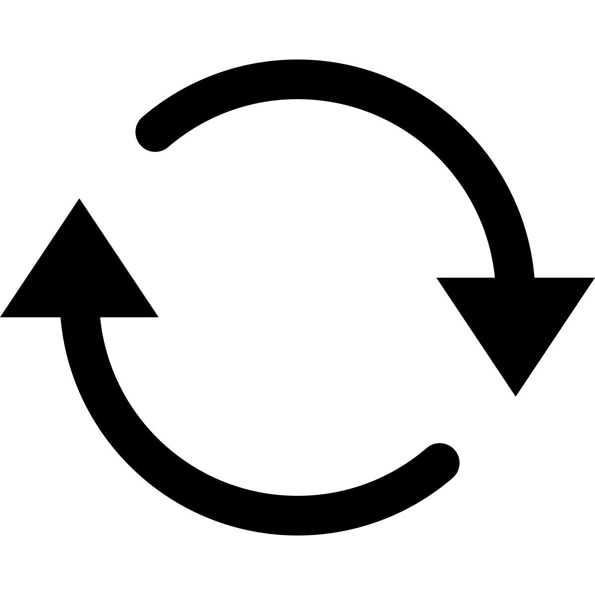 ios 17 glyph style actualizar icon