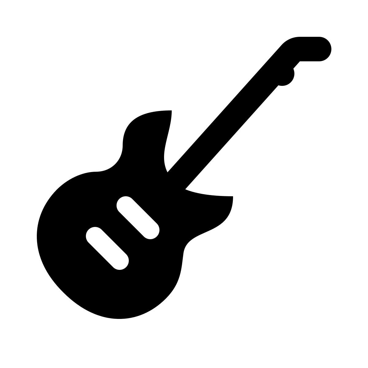 ios 17 glyph style música rock icon