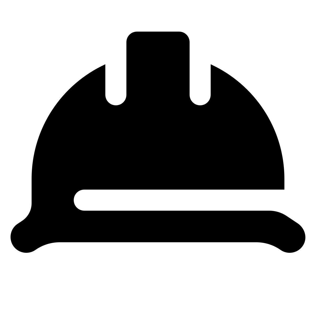 ios 17 glyph style safety hat icon