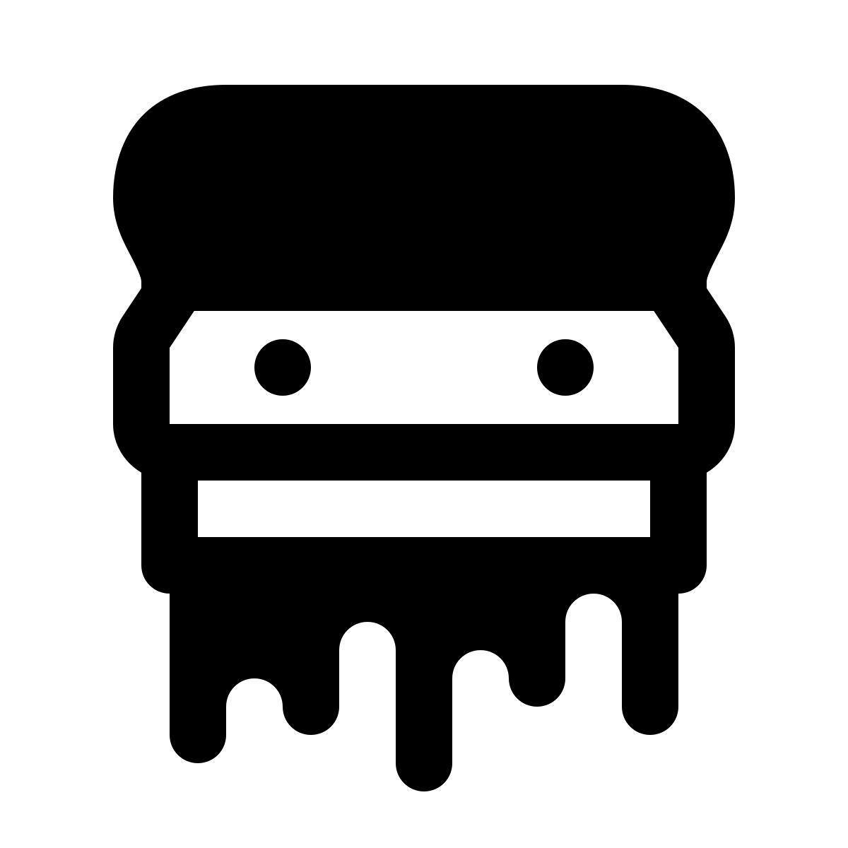 ios 17 glyph style screen printing icon