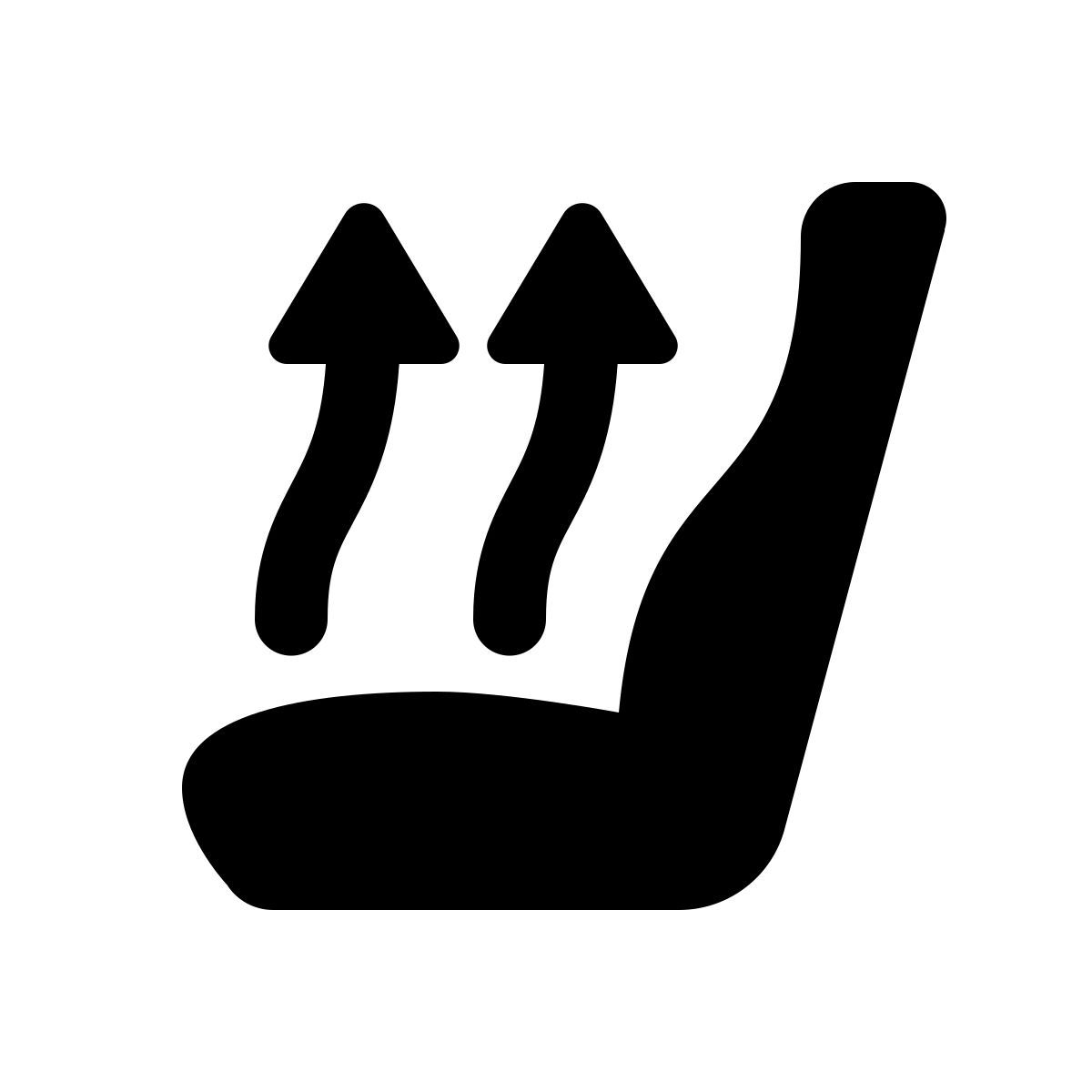 ios 17 glyph style 시트 히터 icon