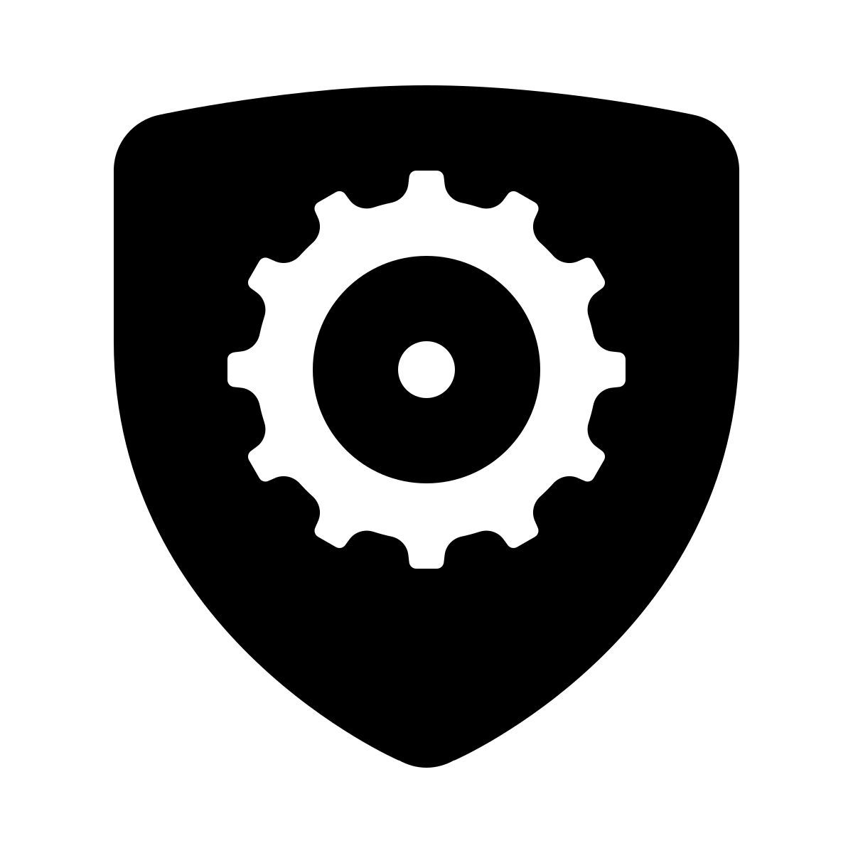 ios 17 glyph style configuration de sécurité icon