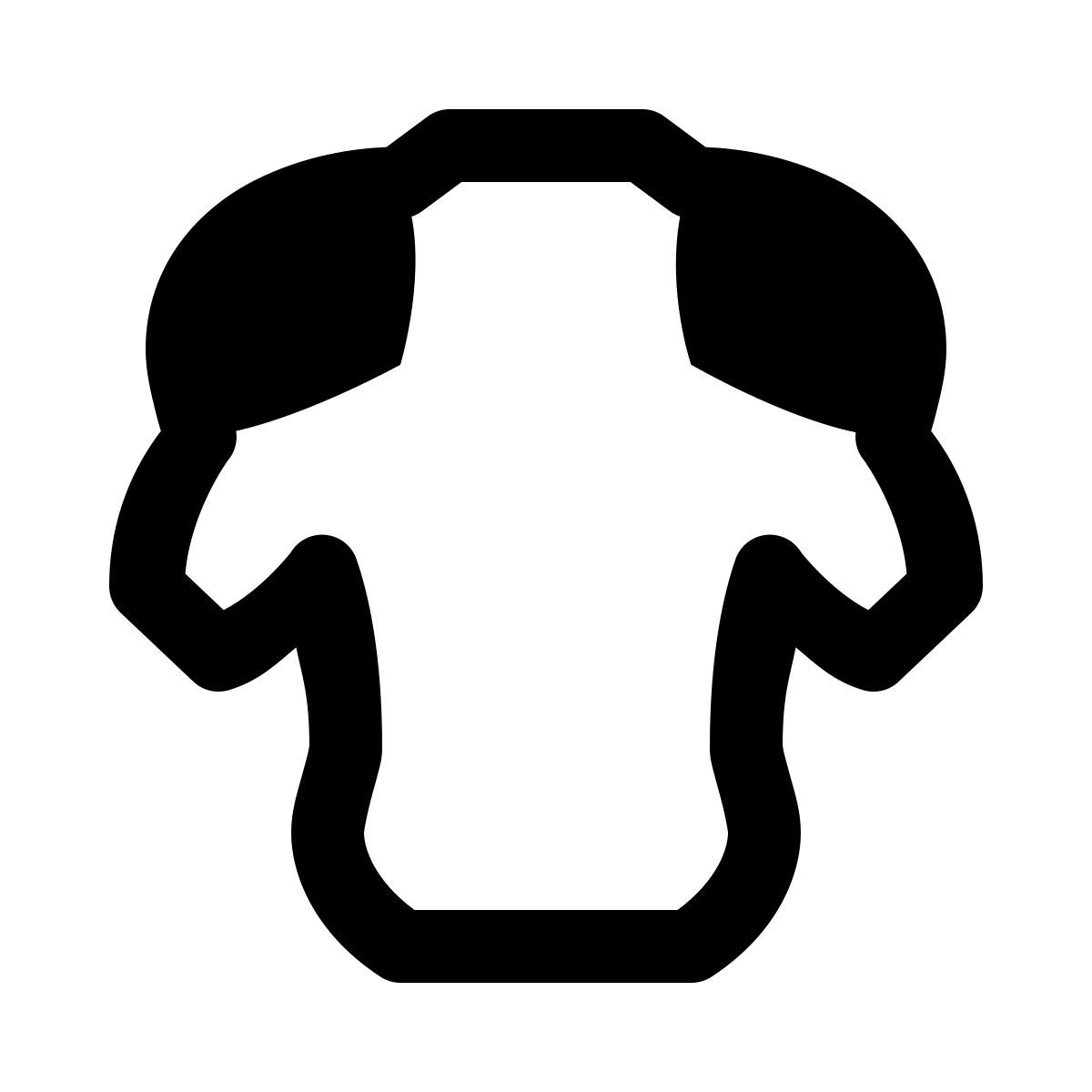 ios 17 glyph style shoulders icon