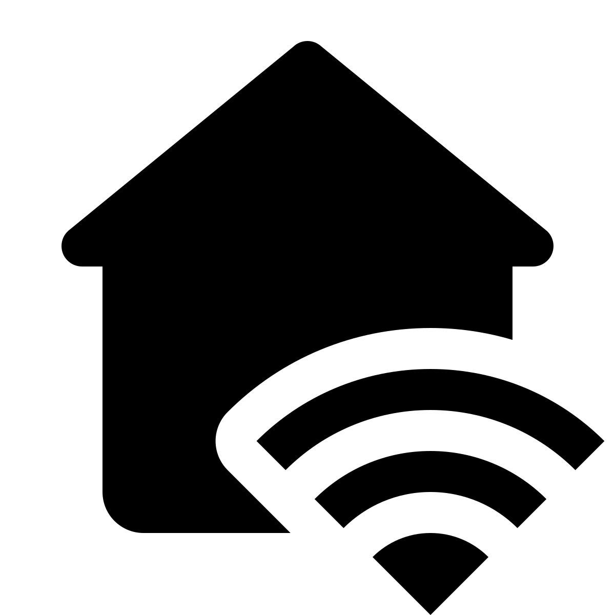 ios 17 glyph style 스마트 홈 커넥션 icon