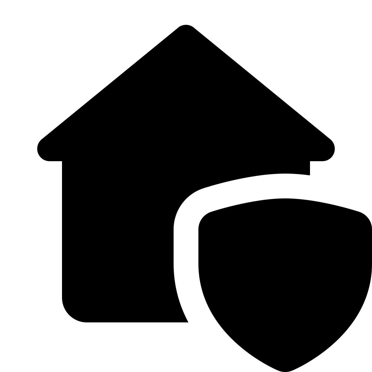 ios 17 glyph style 스마트 홈 실드 icon