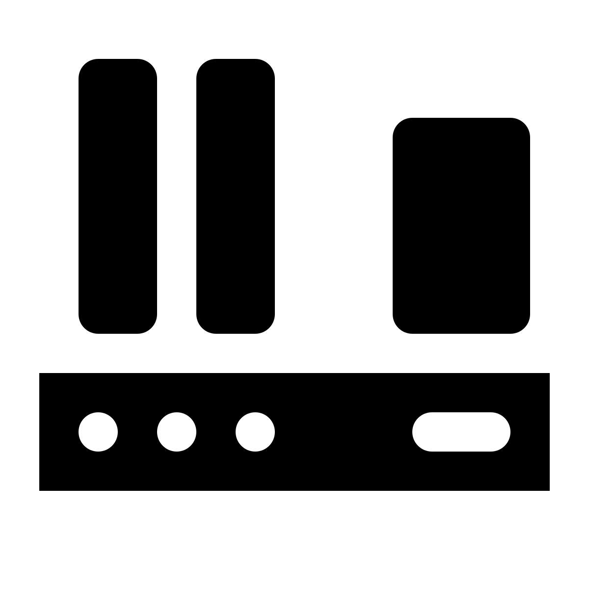 ios 17 glyph style smart shelf icon