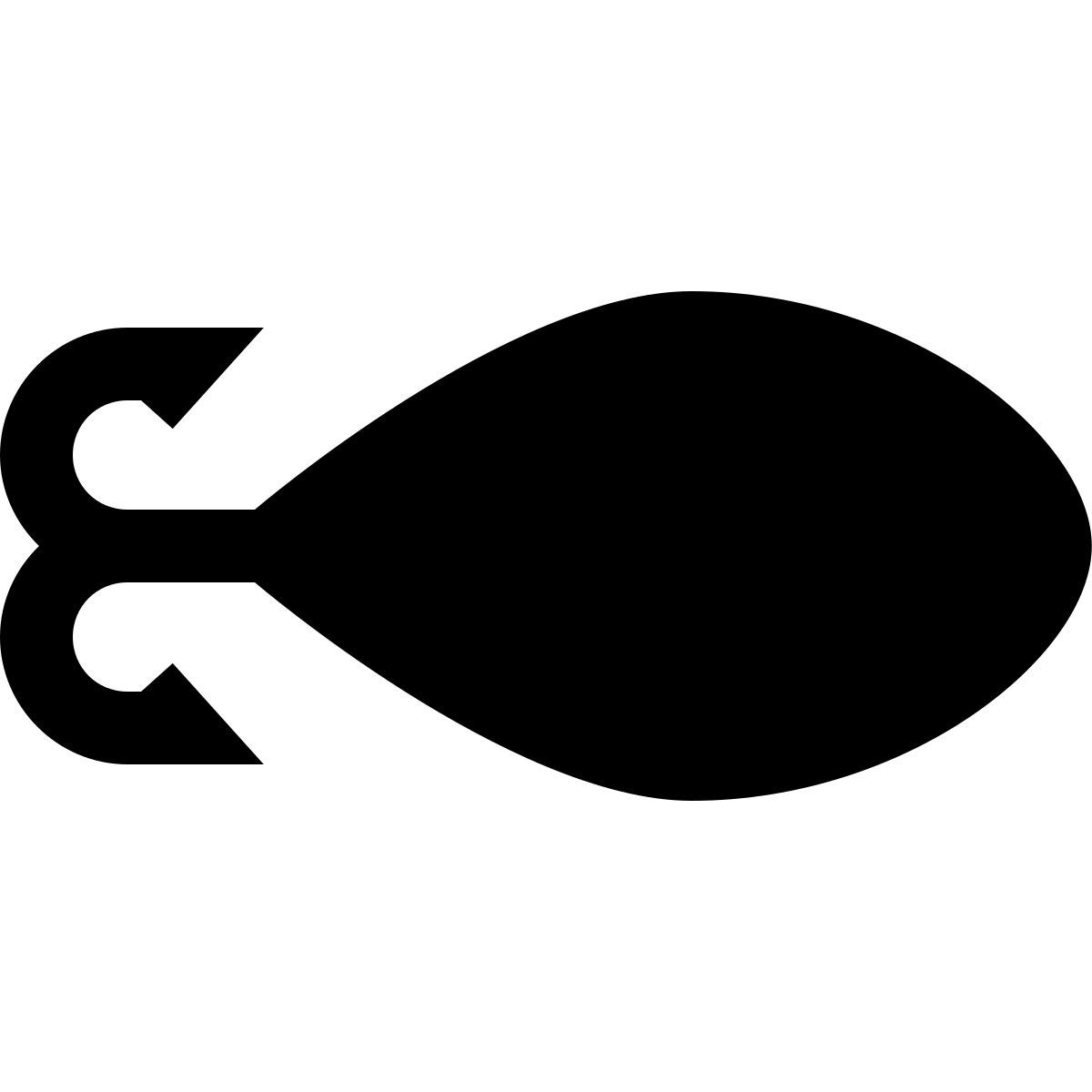 ios 17 glyph style 스피너 루어 icon