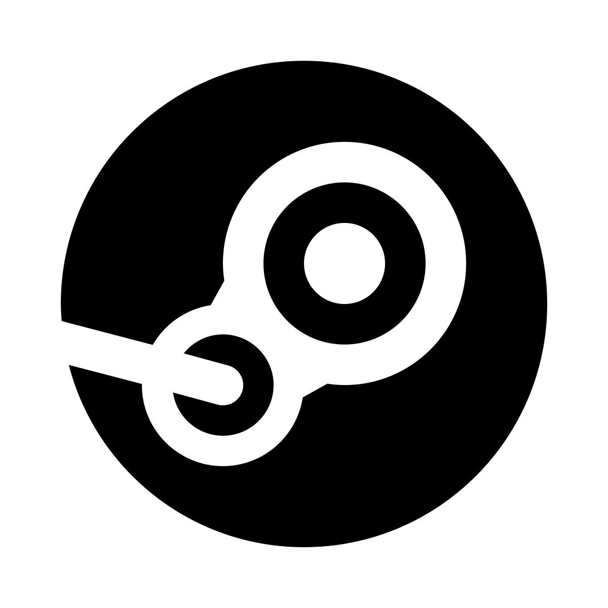 ios 17 glyph style 증기로 둘러싸인 icon