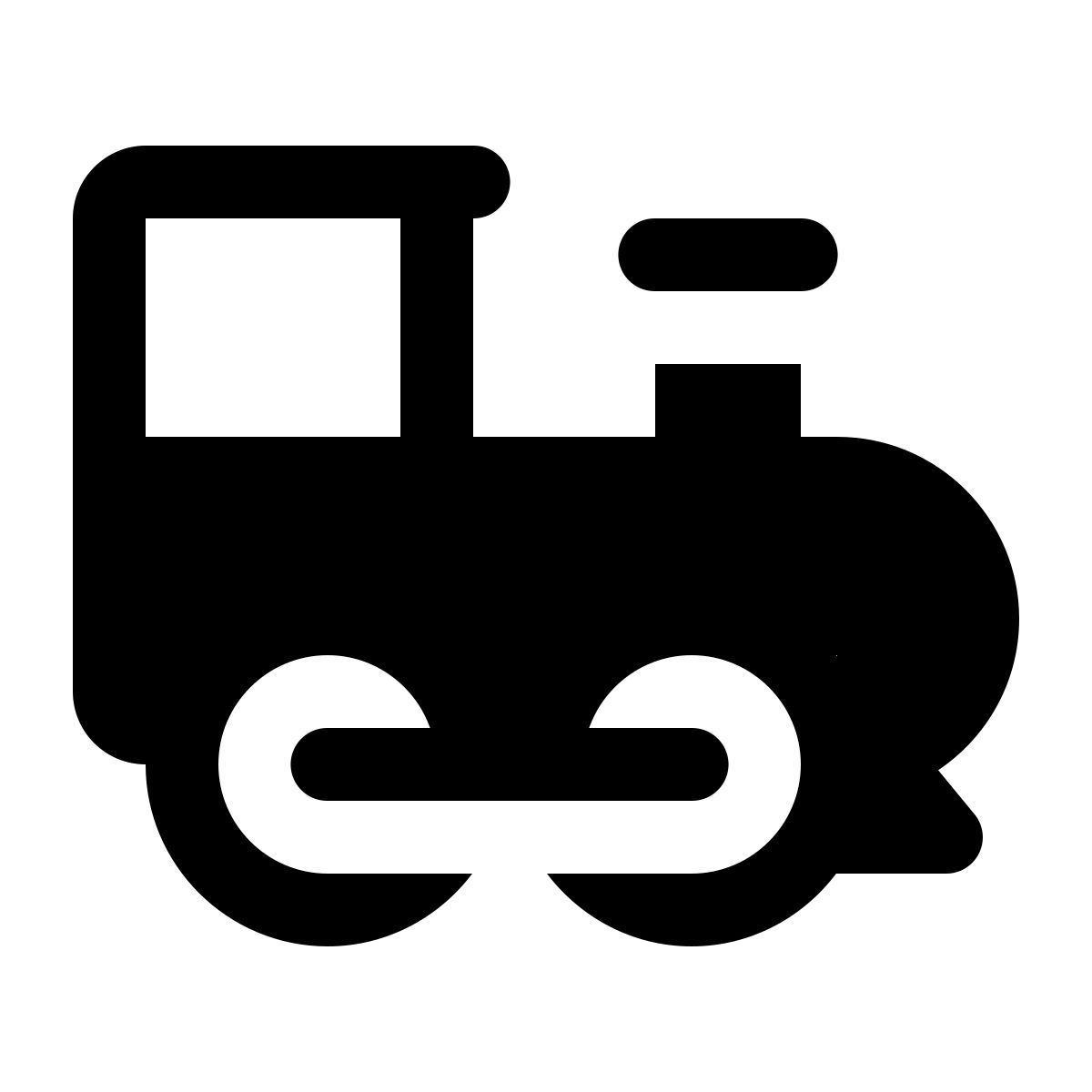 ios 17 glyph style motor de vapor icon