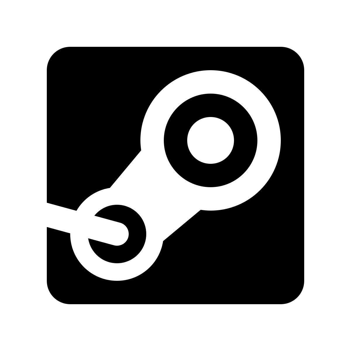 ios 17 glyph style steam icon