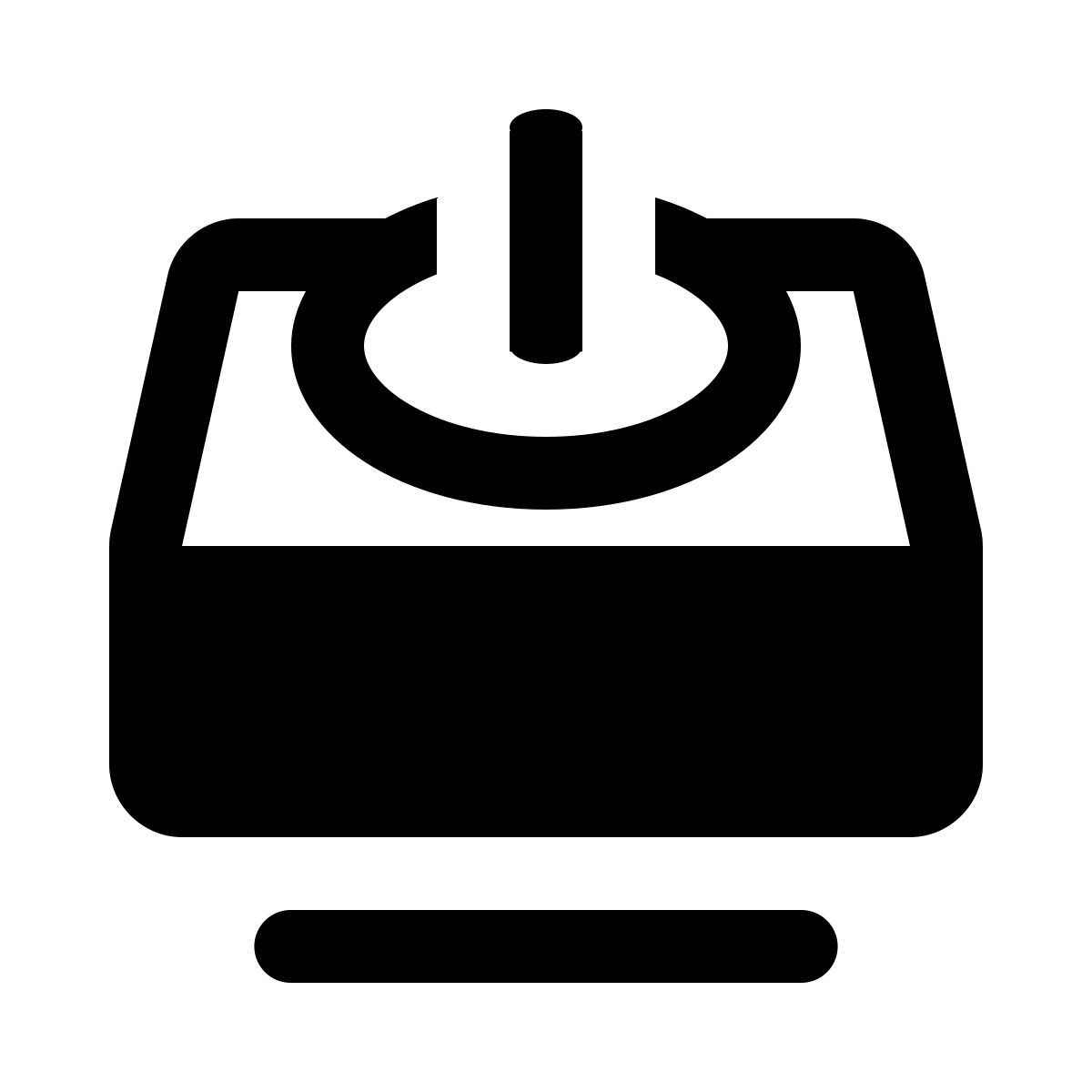 ios 17 glyph style motore passo passo icon