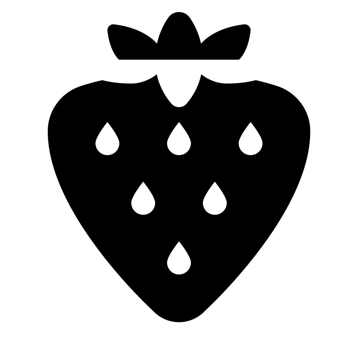 ios 17 glyph style fragola icon