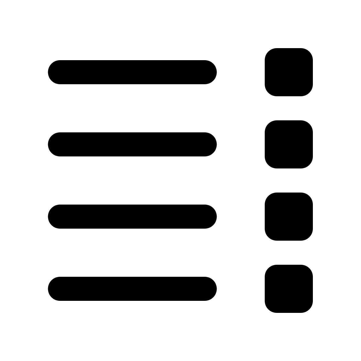 ios 17 glyph style table of content icon
