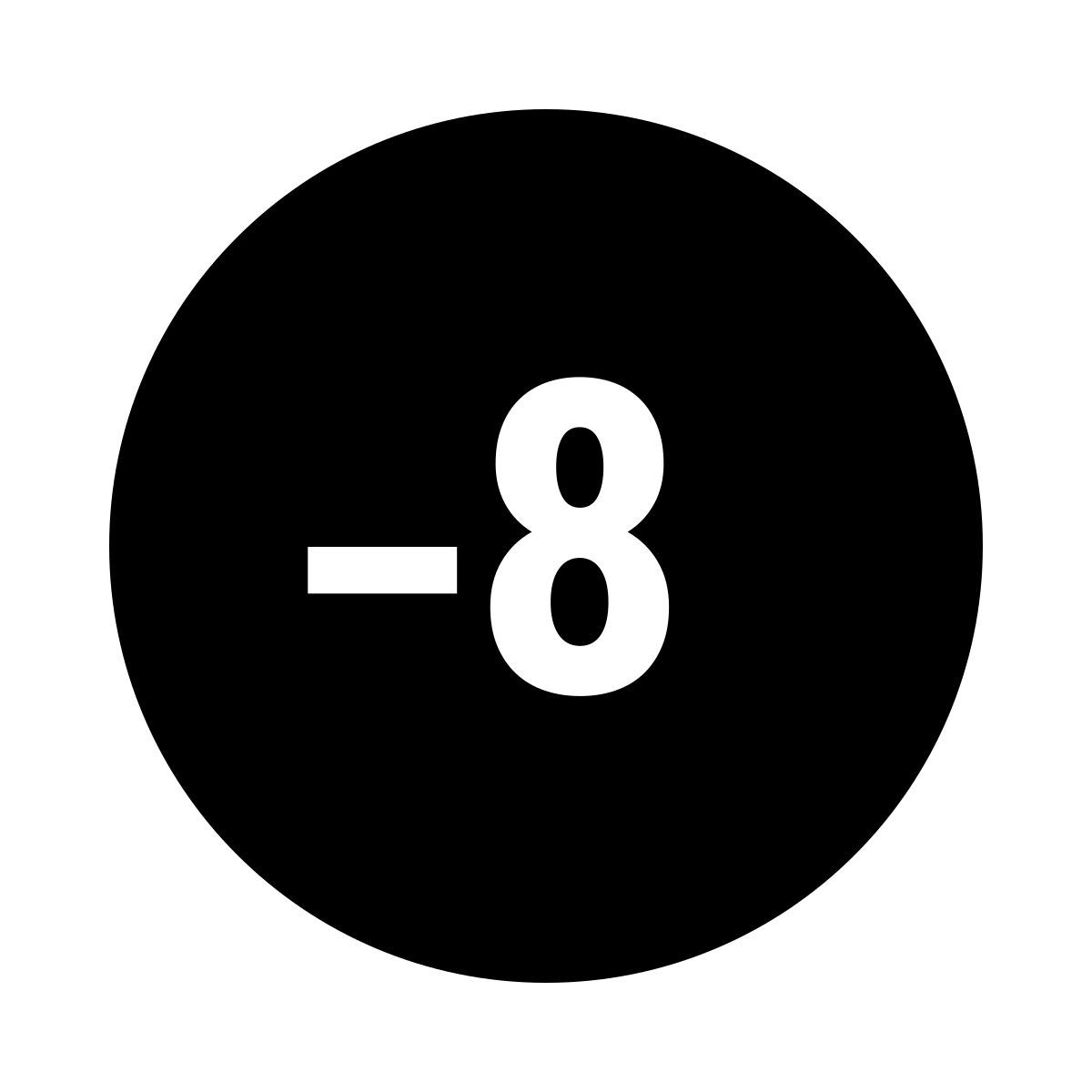 ios 17 glyph style 시간대  8 icon