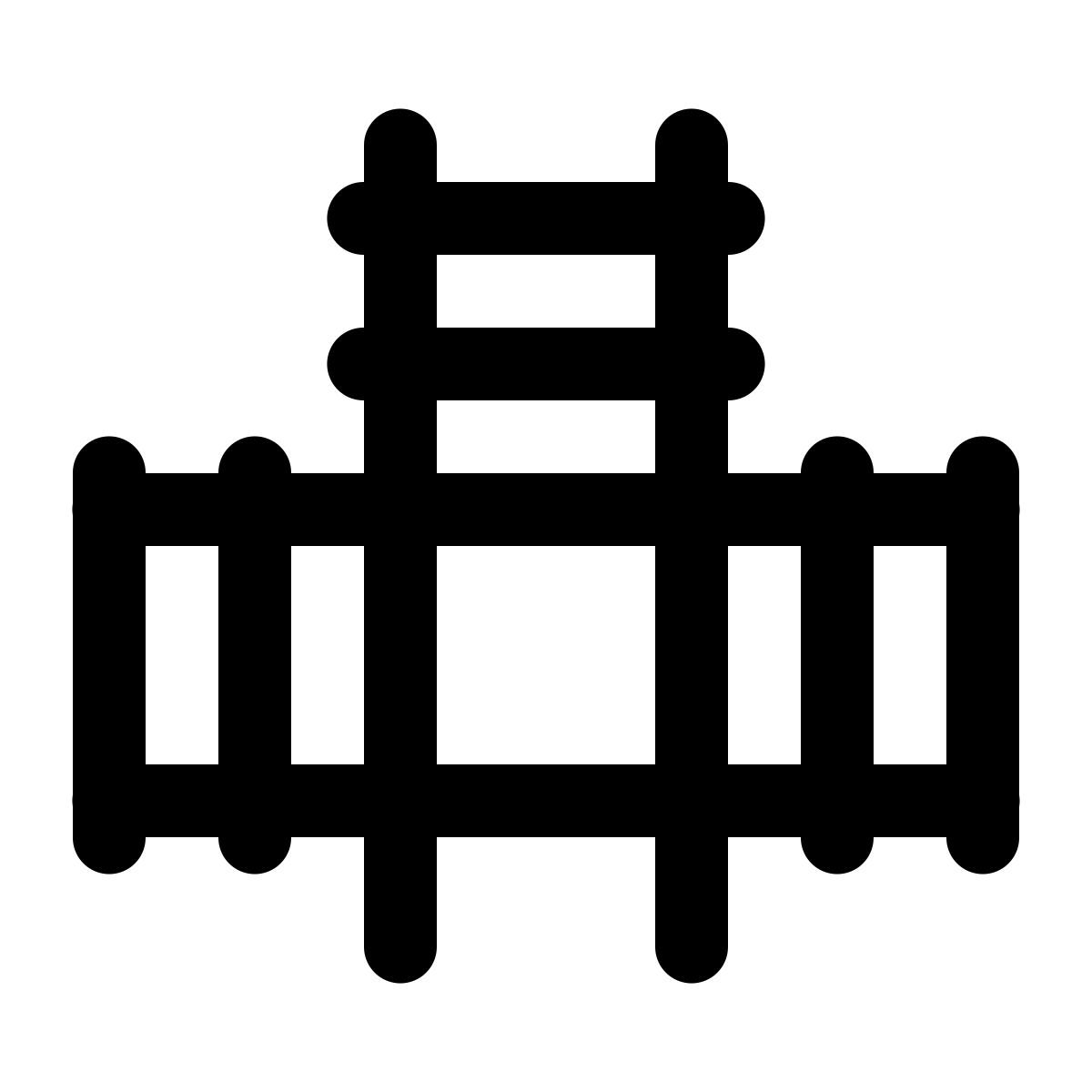 ios 17 glyph style 교차로를 추적 icon