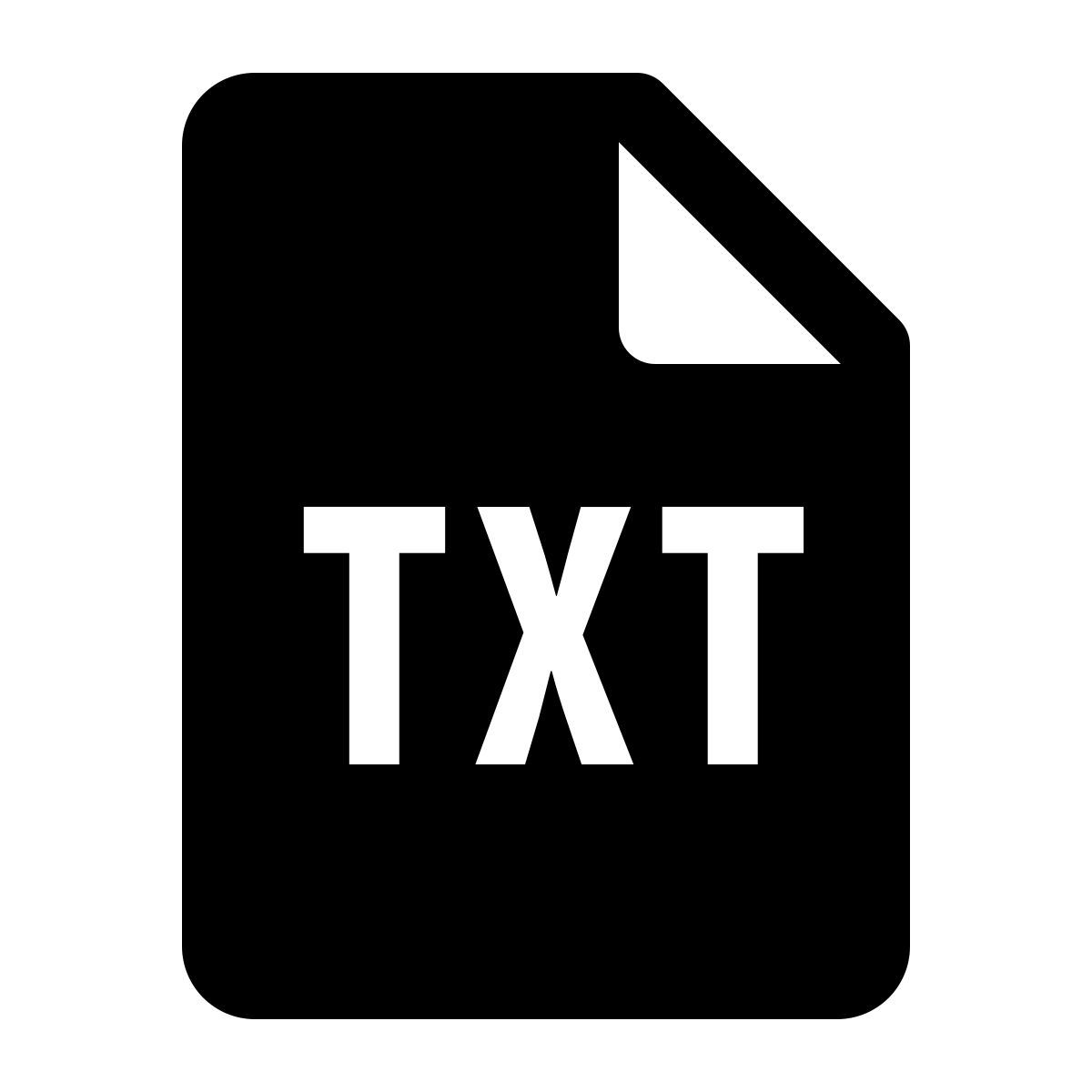 ios 17 glyph style testo icon