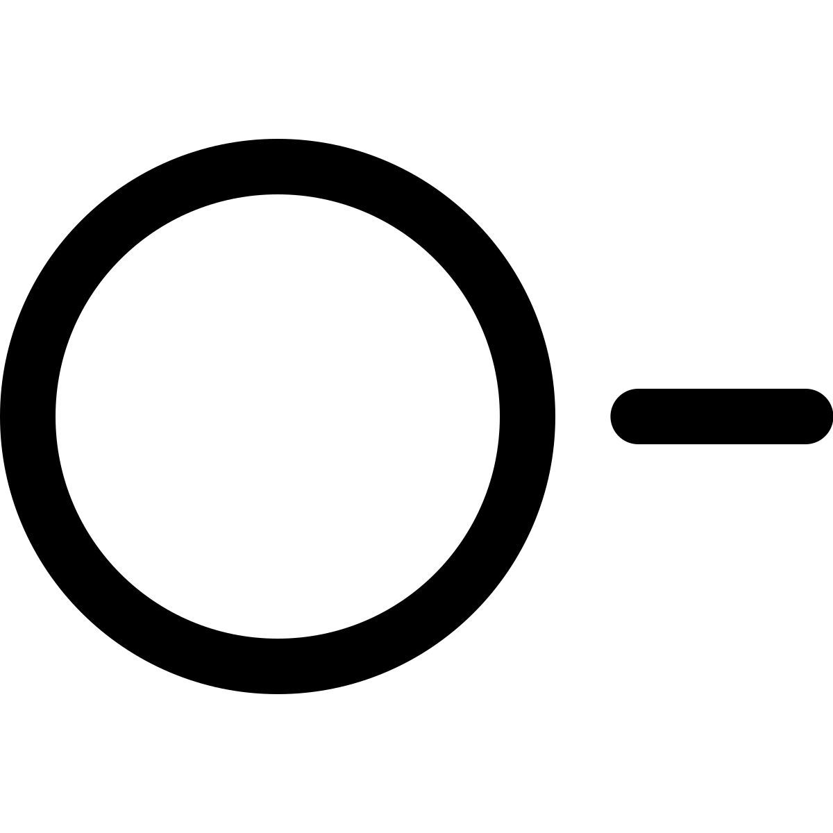 ios 17 glyph style 未选中的单选按钮 icon