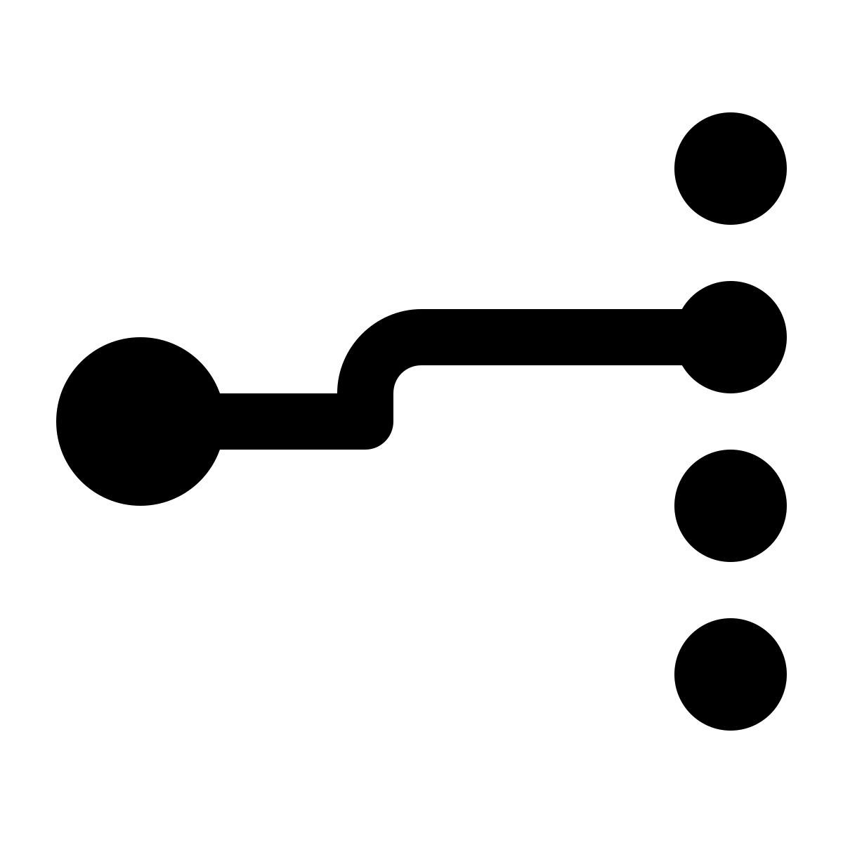 ios 17 glyph style 单播 icon