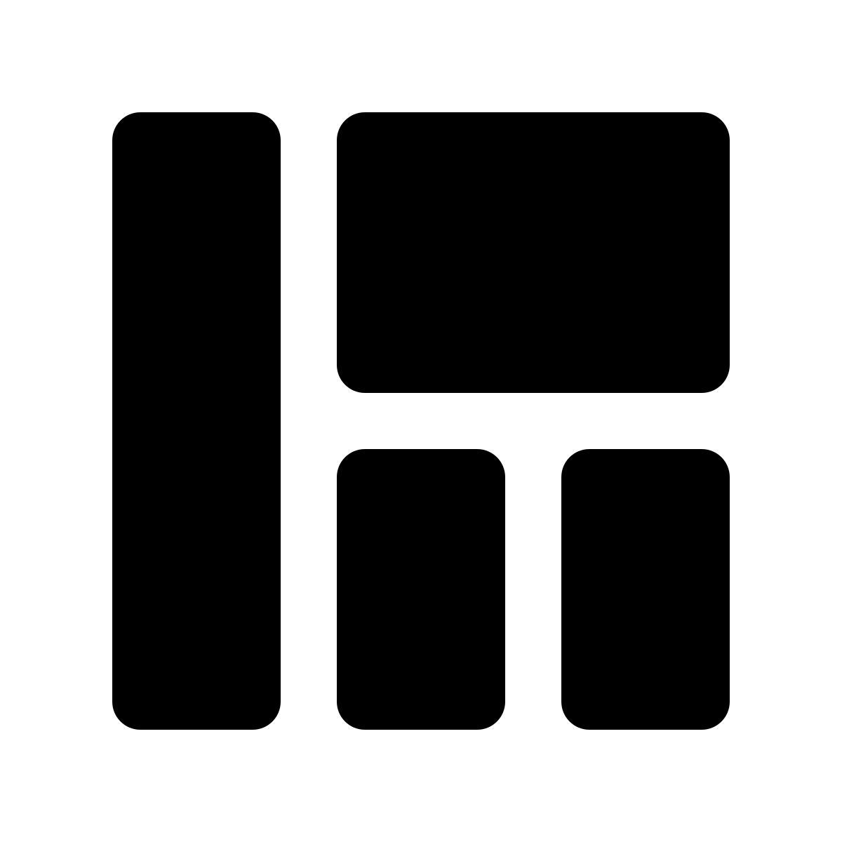 ios 17 glyph style 보기 이불 icon