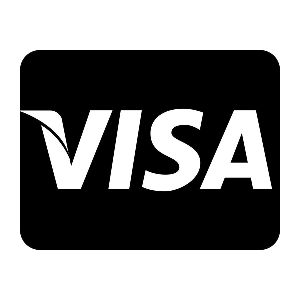 ios 17 glyph style visa icon