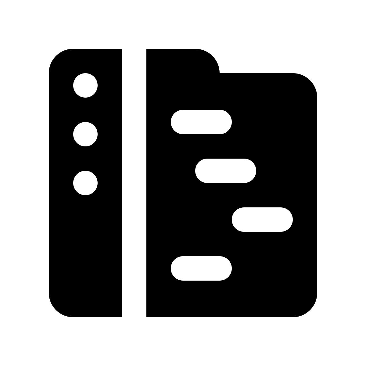 ios 17 glyph style visual studio 코드 icon