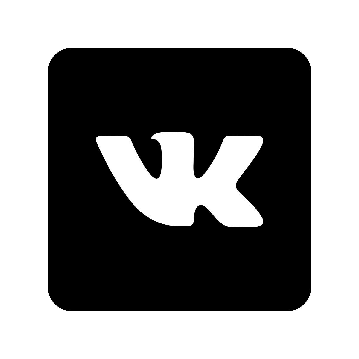 ios 17 glyph style vk.com icon