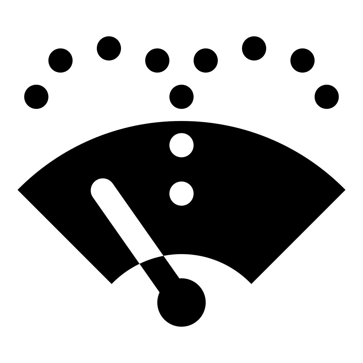 ios 17 glyph style waschwasser icon