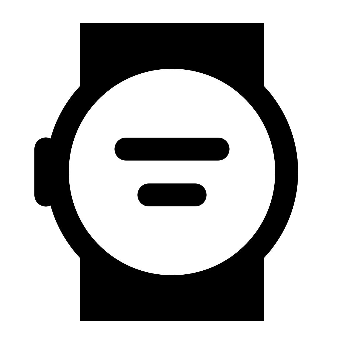 ios 17 glyph style 手表 icon