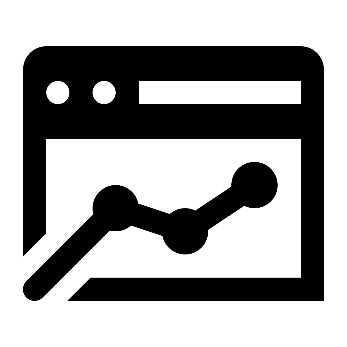 ios 17 glyph style web analytics icon