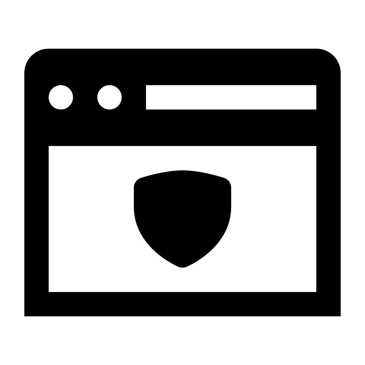 ios 17 glyph style pare feu d'application web icon