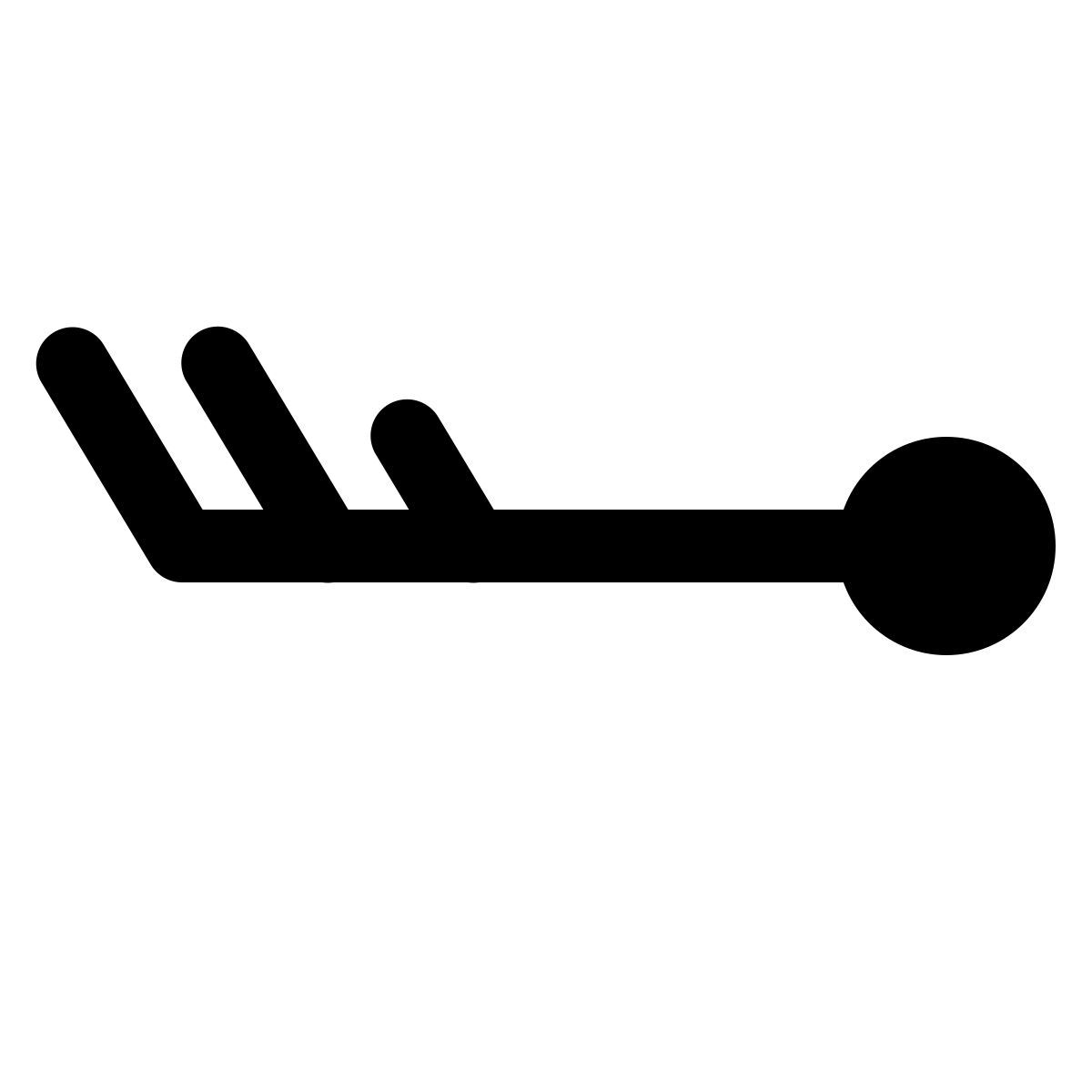 ios 17 glyph style wind speed 23 27 icon