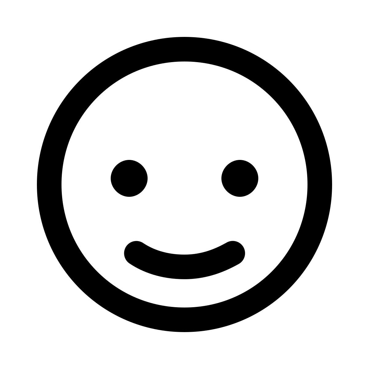 ios 17 glyph style winking smiley icon