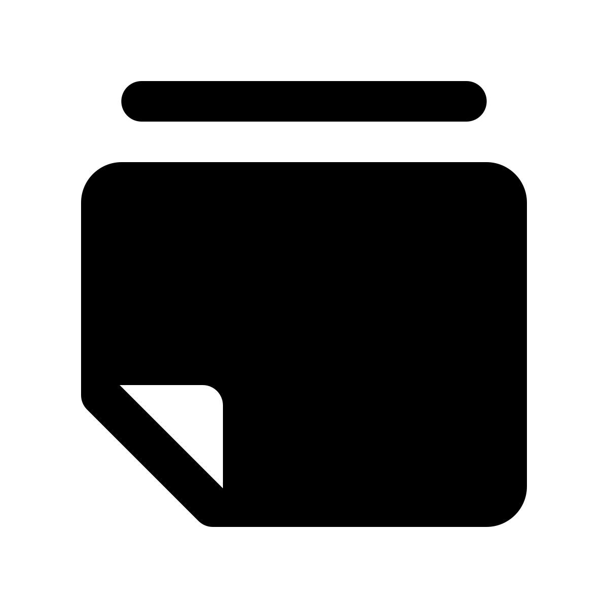 ios 17 glyph style 湿巾 icon