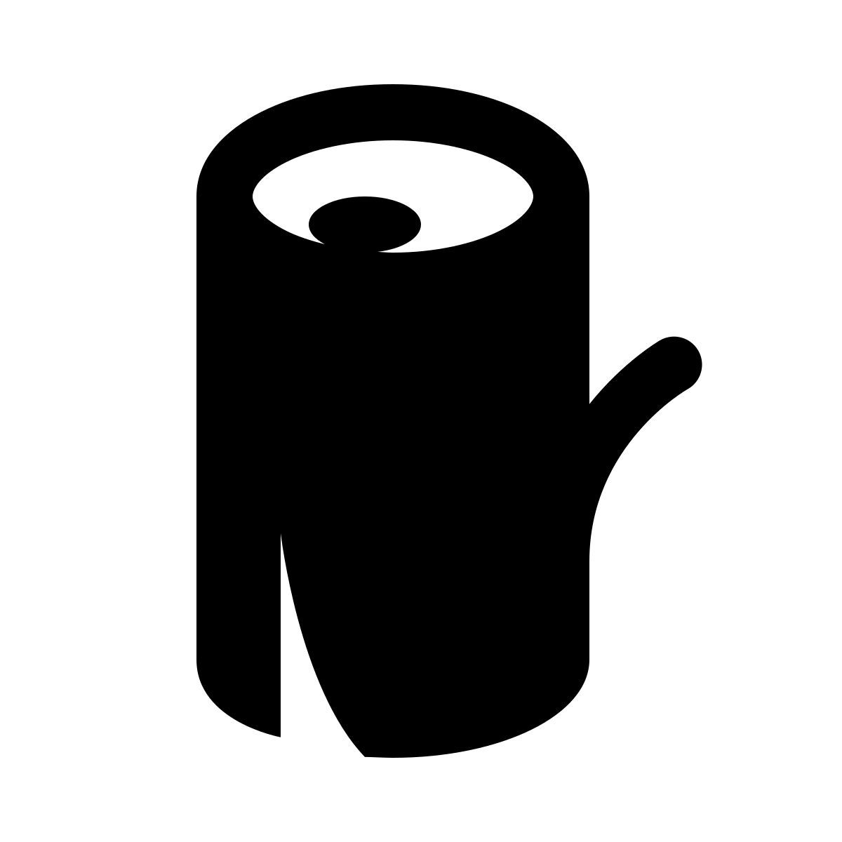 ios 17 glyph style 木 icon