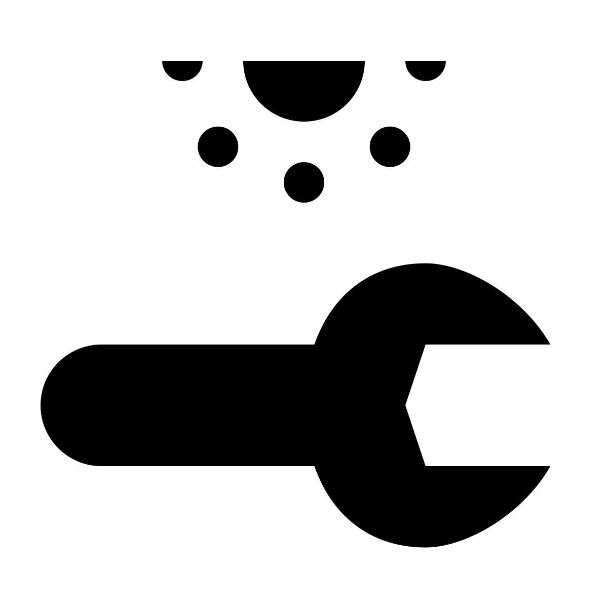 ios 17 glyph style luz de trabajo icon