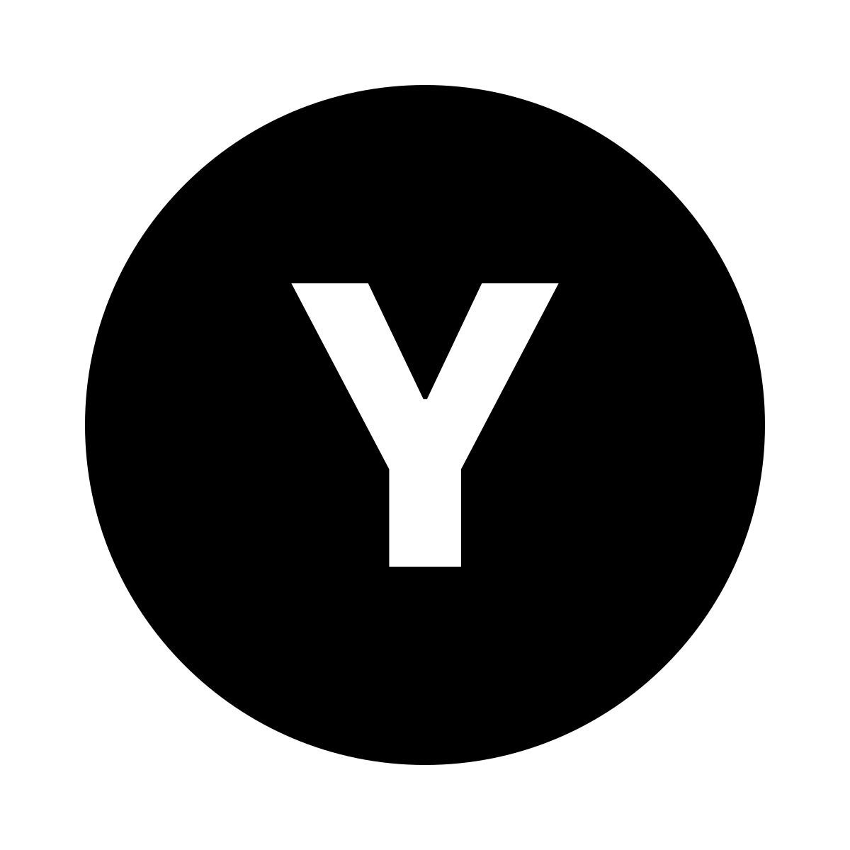 ios 17 glyph style xbox y icon