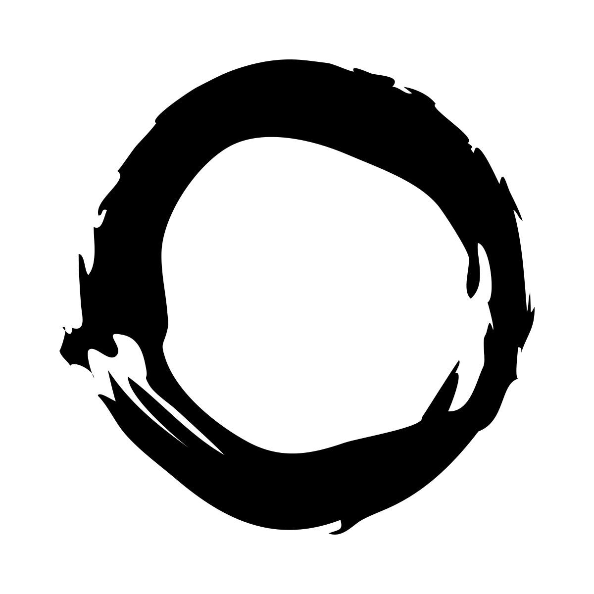 ios 17 glyph style 禅宗符号 icon