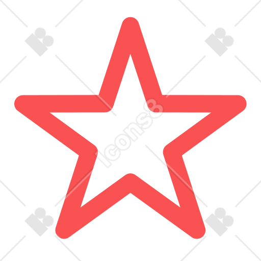 Red Star Symbol Emoji