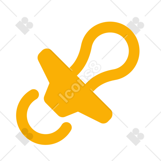 Yellow Pacifier Png