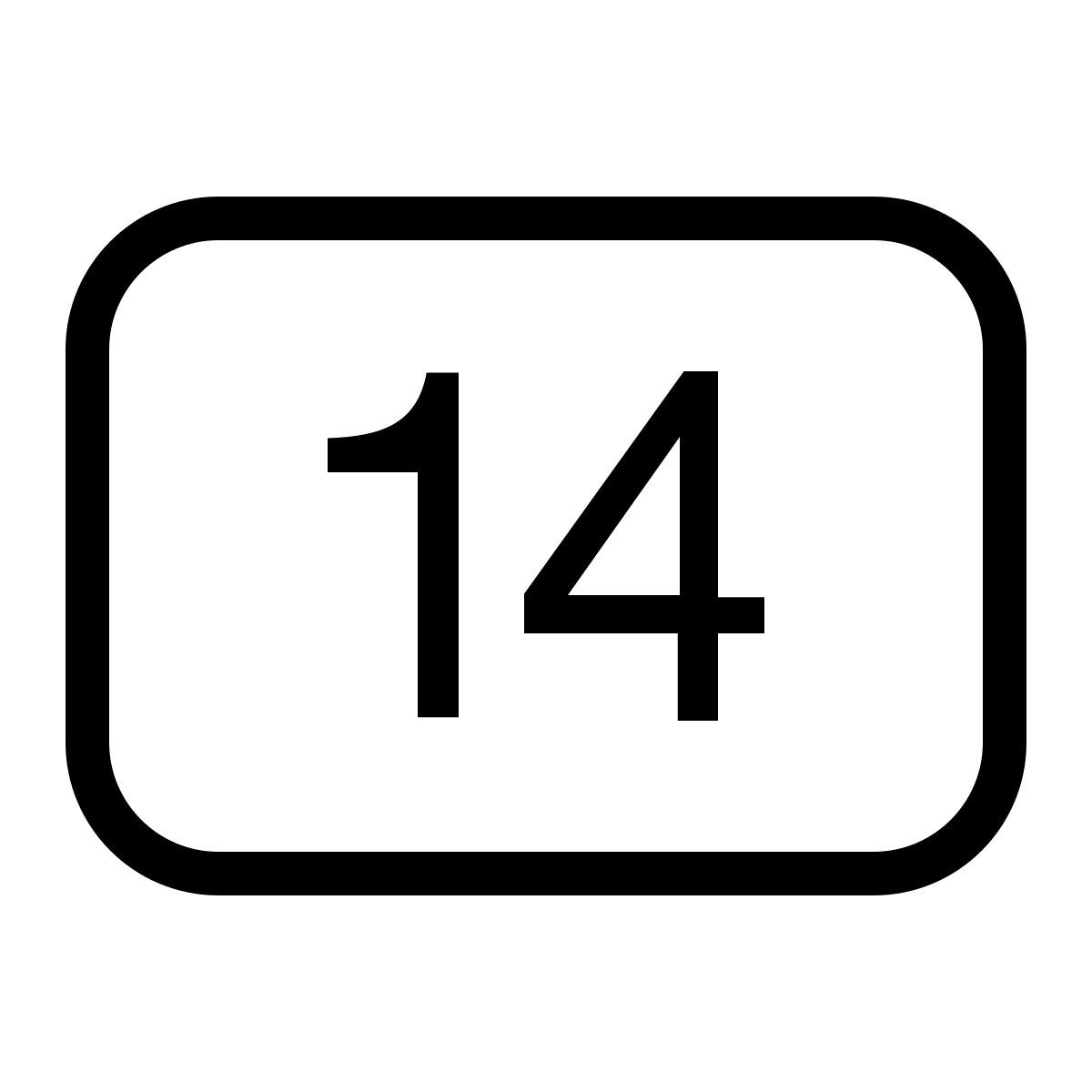 ios 17 outlined style 14 icon