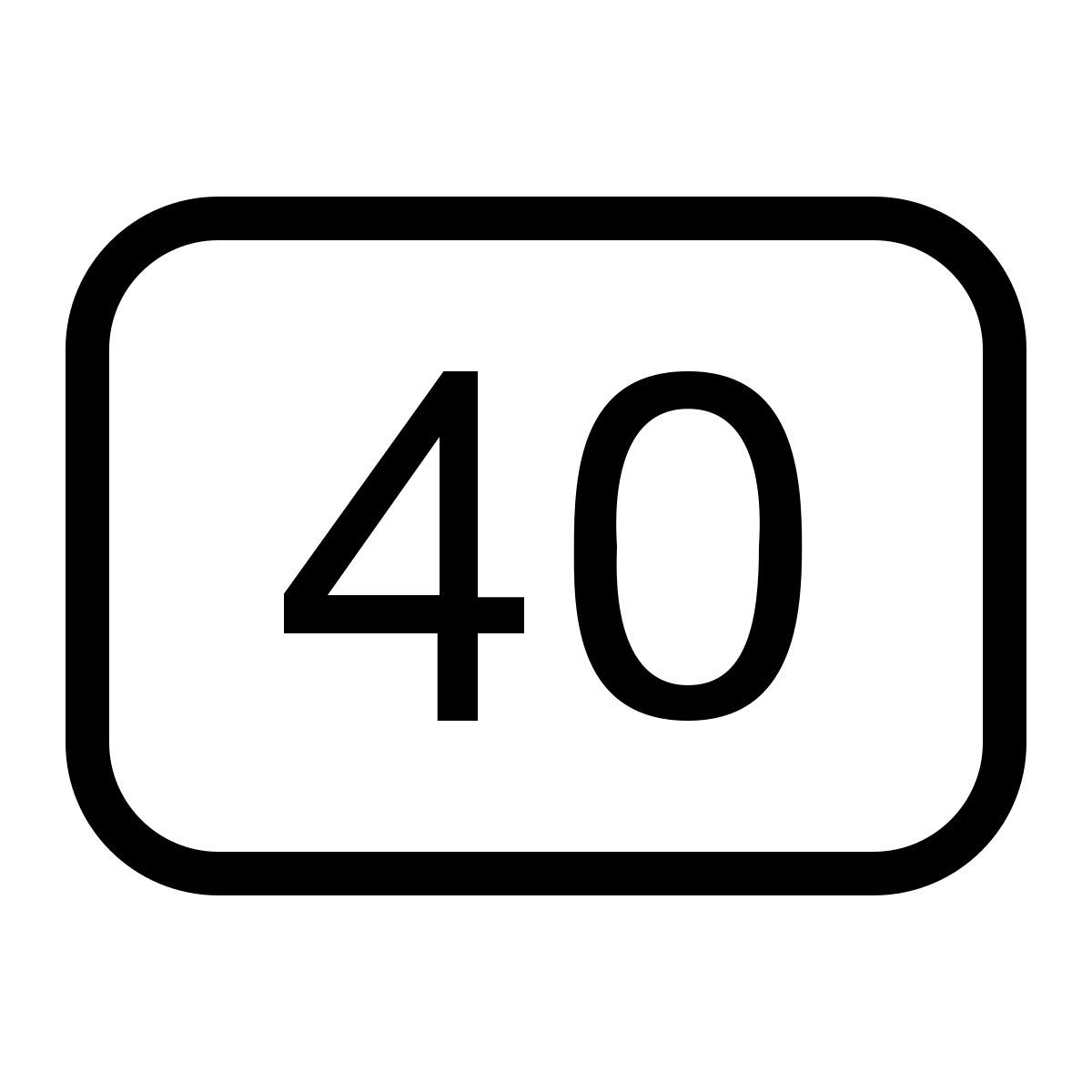 ios 17 outlined style 40 icon