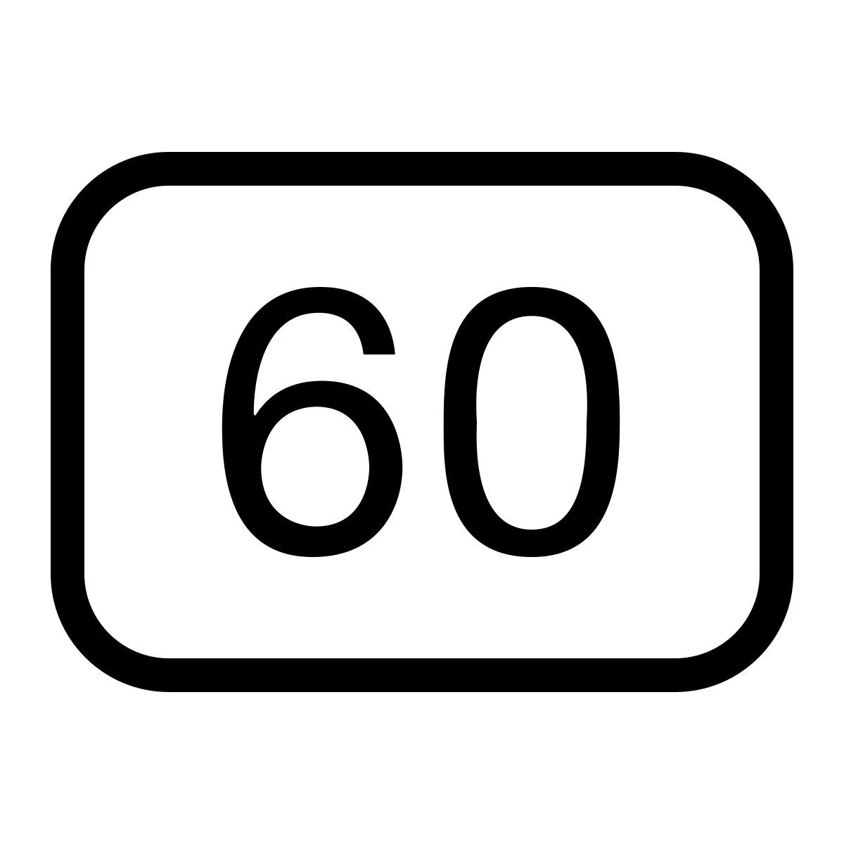 ios 17 outlined style 60 icon