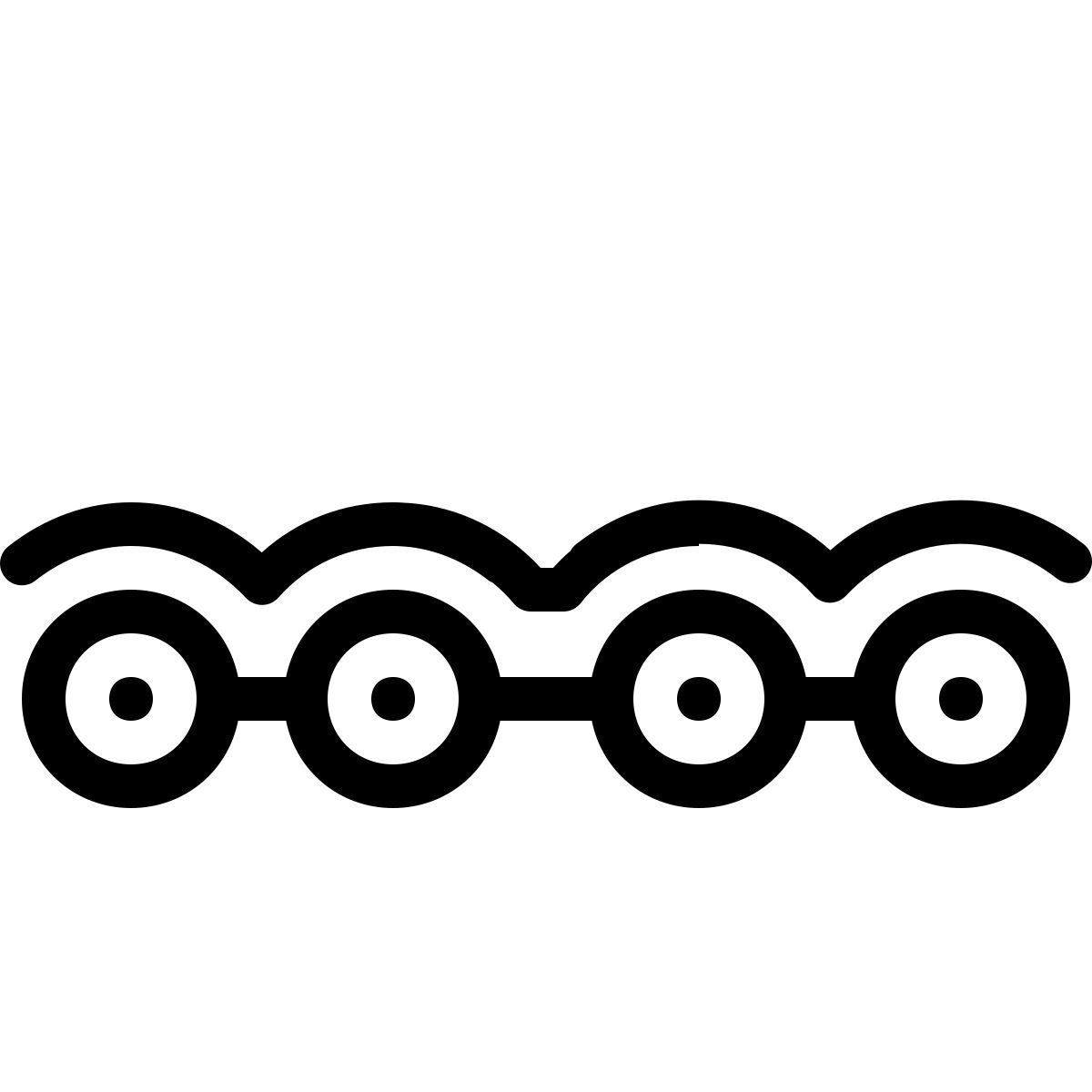 ios 17 outlined style 8x8 vehicle icon