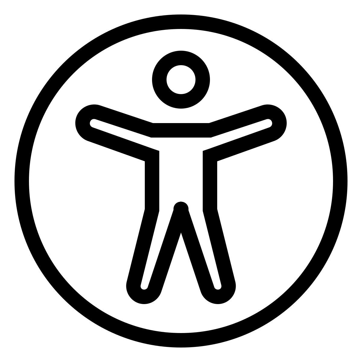 ios 17 outlined style 접근성 icon