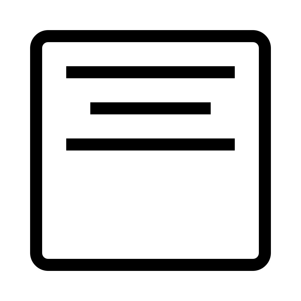 ios 17 outlined style allineare il contenuto in cima alla cella icon