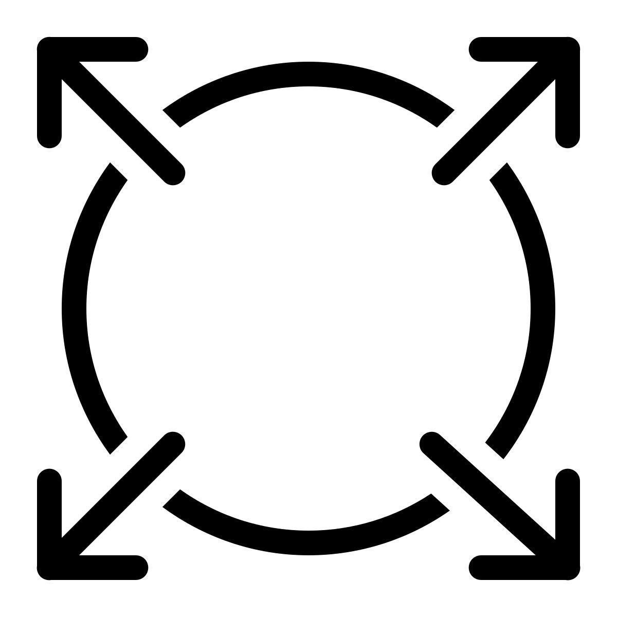 ios 17 outlined style tudo para fora icon