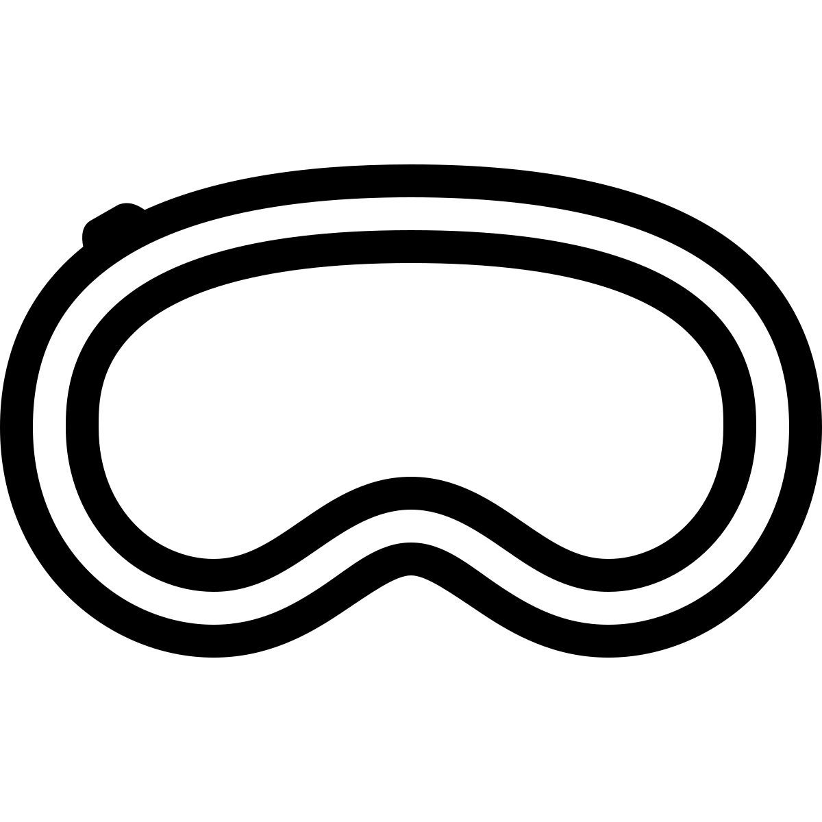 ios 17 outlined style apple vision pro icon