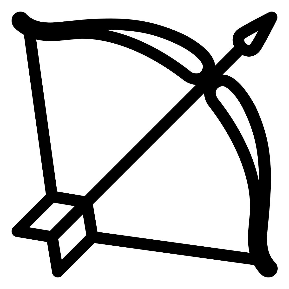 ios 17 outlined style arquero icon