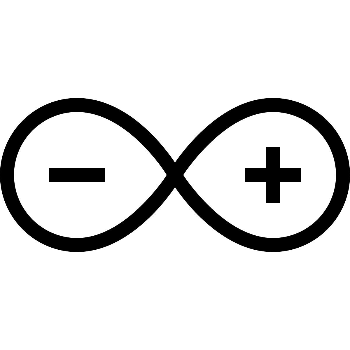 ios 17 outlined style arduino icon