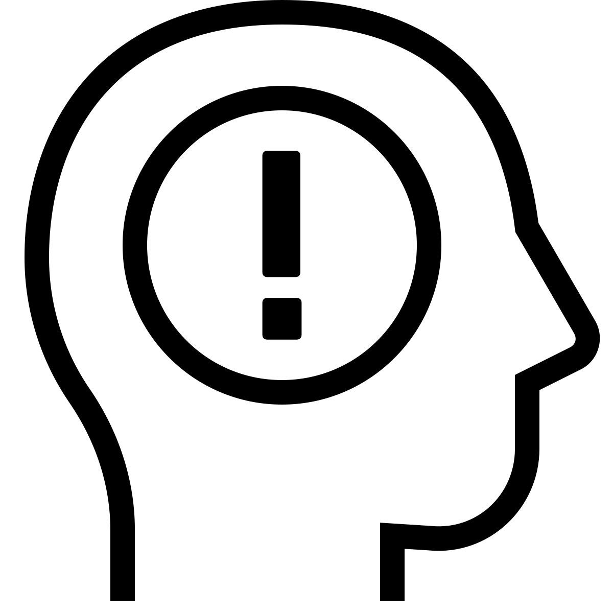 ios 17 outlined style 专注力 icon